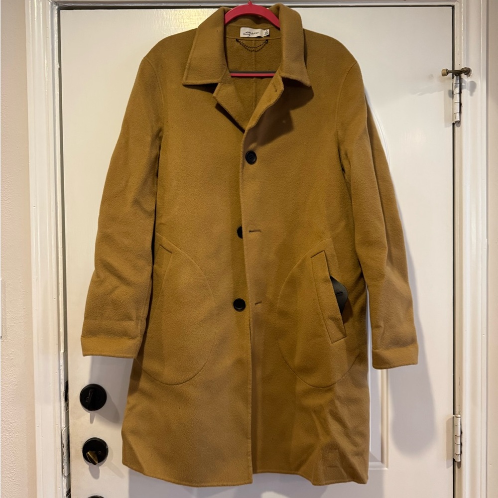 Coach Unisex 100% Oversized Wool Coat
